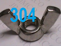 Metric 304 Wing Nuts